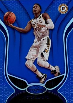 2019-20 Panini Certified - Mirror Blue #55 Victor Oladipo Front