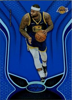 2019-20 Panini Certified - Mirror Blue #63 DeMarcus Cousins Front
