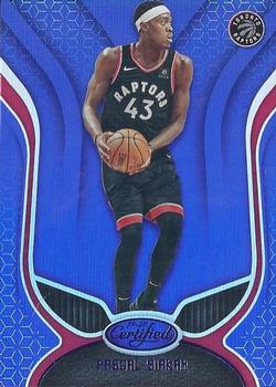 2019-20 Panini Certified - Mirror Blue #94 Pascal Siakam Front