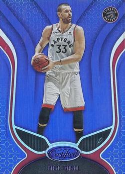 2019-20 Panini Certified - Mirror Blue #97 Marc Gasol Front