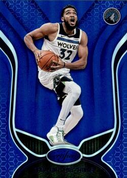 2019-20 Panini Certified - Mirror Blue #104 Karl-Anthony Towns Front