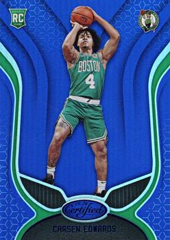 2019-20 Panini Certified - Mirror Blue #179 Carsen Edwards Front