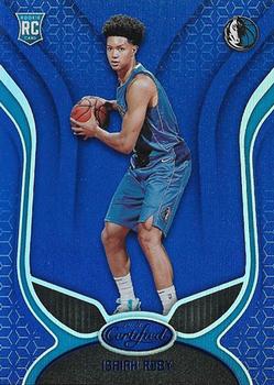 2019-20 Panini Certified - Mirror Blue #186 Isaiah Roby Front