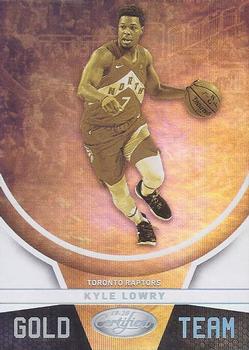 2019-20 Panini Certified - Gold Team #8 Kyle Lowry Front