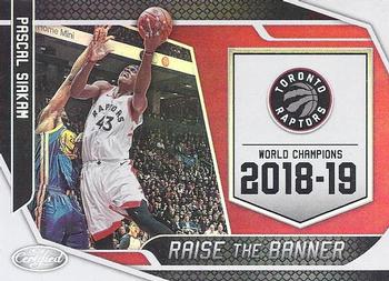 2019-20 Panini Certified - Raise the Banner #25 Pascal Siakam Front