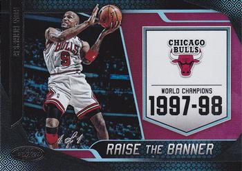 2019-20 Panini Certified - Raise the Banner Mirror Black #8 Ron Harper Front