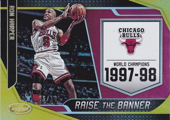 2019-20 Panini Certified - Raise the Banner Mirror Gold #8 Ron Harper Front