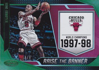 2019-20 Panini Certified - Raise the Banner Mirror Green #8 Ron Harper Front