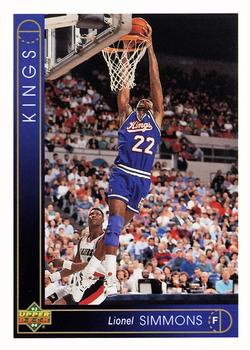 1993-94 Upper Deck #99 Lionel Simmons Front