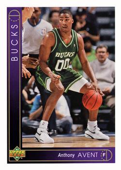1993-94 Upper Deck #115 Anthony Avent Front