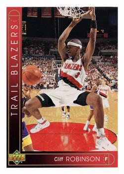 1993-94 Upper Deck #124 Cliff Robinson Front