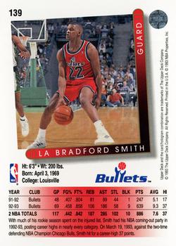 1993-94 Upper Deck #139 LaBradford Smith Back