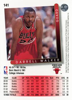 1993-94 Upper Deck #141 Darrell Walker Back