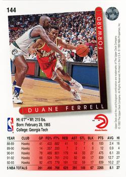 1993-94 Upper Deck #144 Duane Ferrell Back