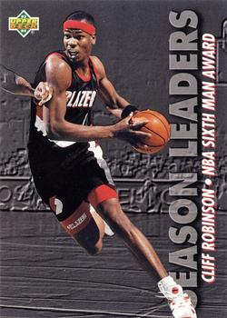 1993-94 Upper Deck #175 Cliff Robinson Front