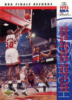 1993-94 Upper Deck #207 B.J. Armstrong / Kevin Johnson Front