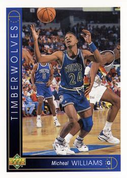 1993-94 Upper Deck #268 Micheal Williams Front