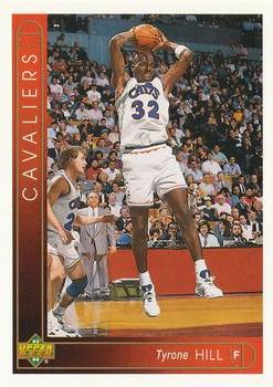 1993-94 Upper Deck #401 Tyrone Hill Front