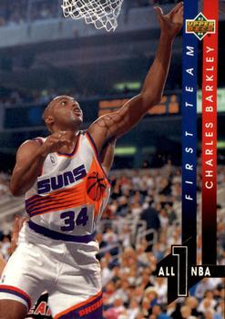 1993-94 Upper Deck - All-NBA #AN1 Charles Barkley Front
