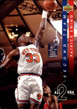 1993-94 Upper Deck - All-NBA #AN8 Patrick Ewing Front