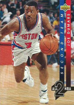 1993-94 Upper Deck - All-NBA #AN10 Joe Dumars Front