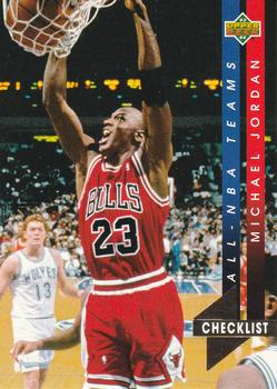 1993-94 Upper Deck - All-NBA #AN15 Michael Jordan Front
