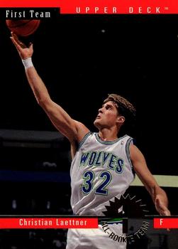 1993-94 Upper Deck - All-Rookie #AR3 Christian Laettner Front