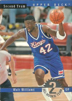 1993-94 Upper Deck - All-Rookie #AR6 Walt Williams Front