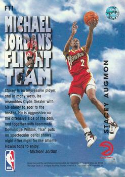 1993-94 Upper Deck - Michael Jordan's Flight Team #FT1 Stacey Augmon Back