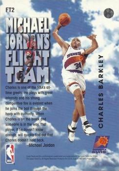 1993-94 Upper Deck - Michael Jordan's Flight Team #FT2 Charles Barkley Back