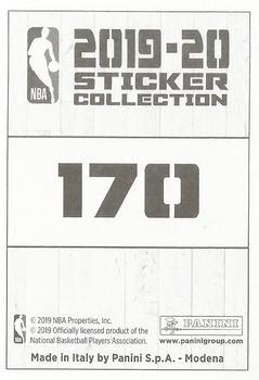 2019-20 Panini NBA Stickers European #170 David Fizdale Back