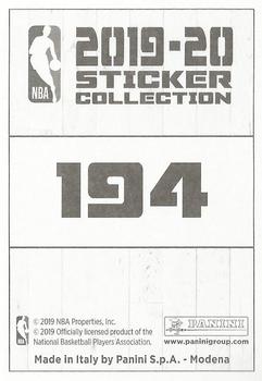 2019-20 Panini NBA Stickers European #194 Ben Simmons Back