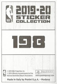 2019-20 Panini NBA Stickers European #198 Joel Embiid Back