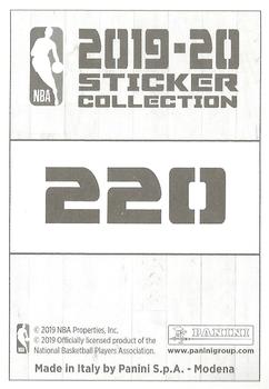 2019-20 Panini NBA Stickers European #220 Isaiah Thomas Back