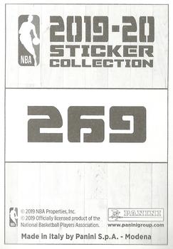 2019-20 Panini NBA Stickers European #269 James Harden Back