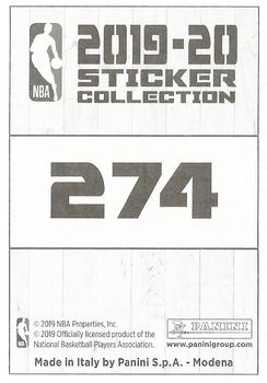 2019-20 Panini NBA Stickers European #274 Mike D'Antoni Back