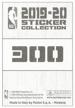 2019-20 Panini NBA Stickers European #300 Frank Vogel Back