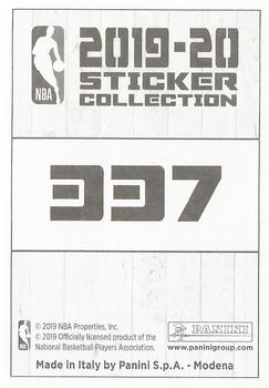 2019-20 Panini NBA Stickers European #337 E'Twaun Moore Back