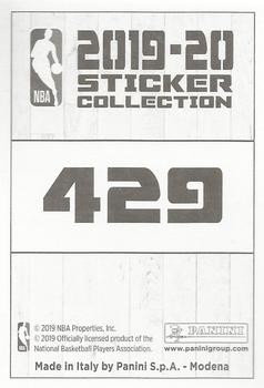 2019-20 Panini NBA Stickers European #429 Jakob Pöltl Back