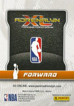 2019-20 Panini NBA Stickers European - Adrenalyn XL #C64 Kristaps Porziņģis Back