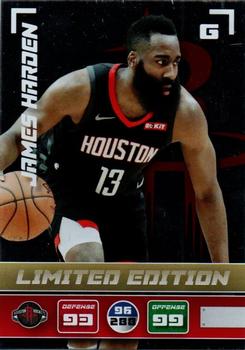 2019-20 Panini NBA Stickers European - Adrenalyn XL Limited Edition #LE-JH James Harden Front