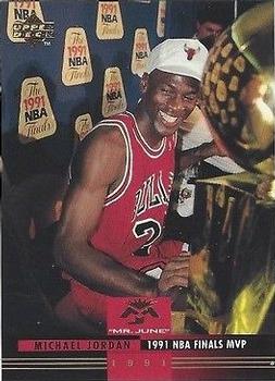 1993-94 Upper Deck - Michael Jordan Mr. June #MJ3 Michael Jordan Front