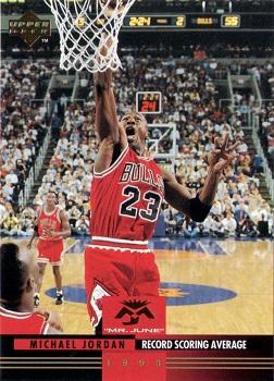 1993-94 Upper Deck - Michael Jordan Mr. June #MJ8 Michael Jordan Front