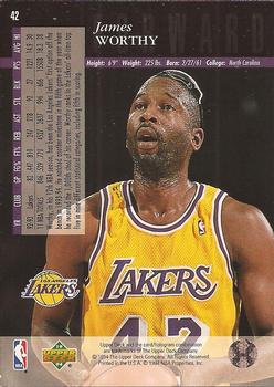 1993-94 Upper Deck Special Edition #42 James Worthy Back