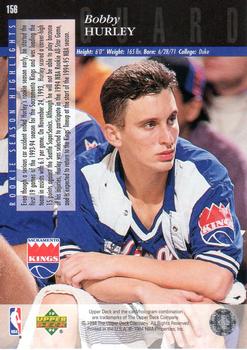 1993-94 Upper Deck Special Edition #156 Bobby Hurley Back