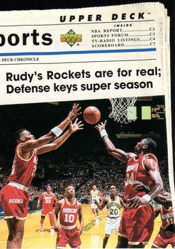1993-94 Upper Deck Special Edition #208 Houston Rockets Front