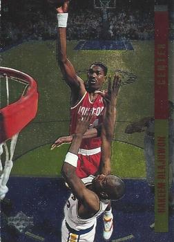 1993-94 Upper Deck Special Edition - Behind the Glass #G5 Hakeem Olajuwon Front