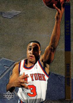 1993-94 Upper Deck Special Edition - Behind the Glass #G8 John Starks Front