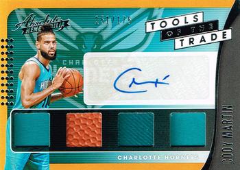2019-20 Panini Absolute Memorabilia - Tools of the Trade Four Swatch Signatures Level 1 #TT4-CMT Cody Martin Front