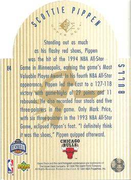 1993-94 Upper Deck Special Edition - Eastern Conference All-Stars #E4 Scottie Pippen Back